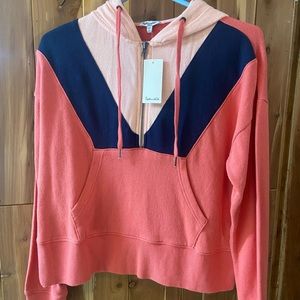 Splendid quarter zip hoodie